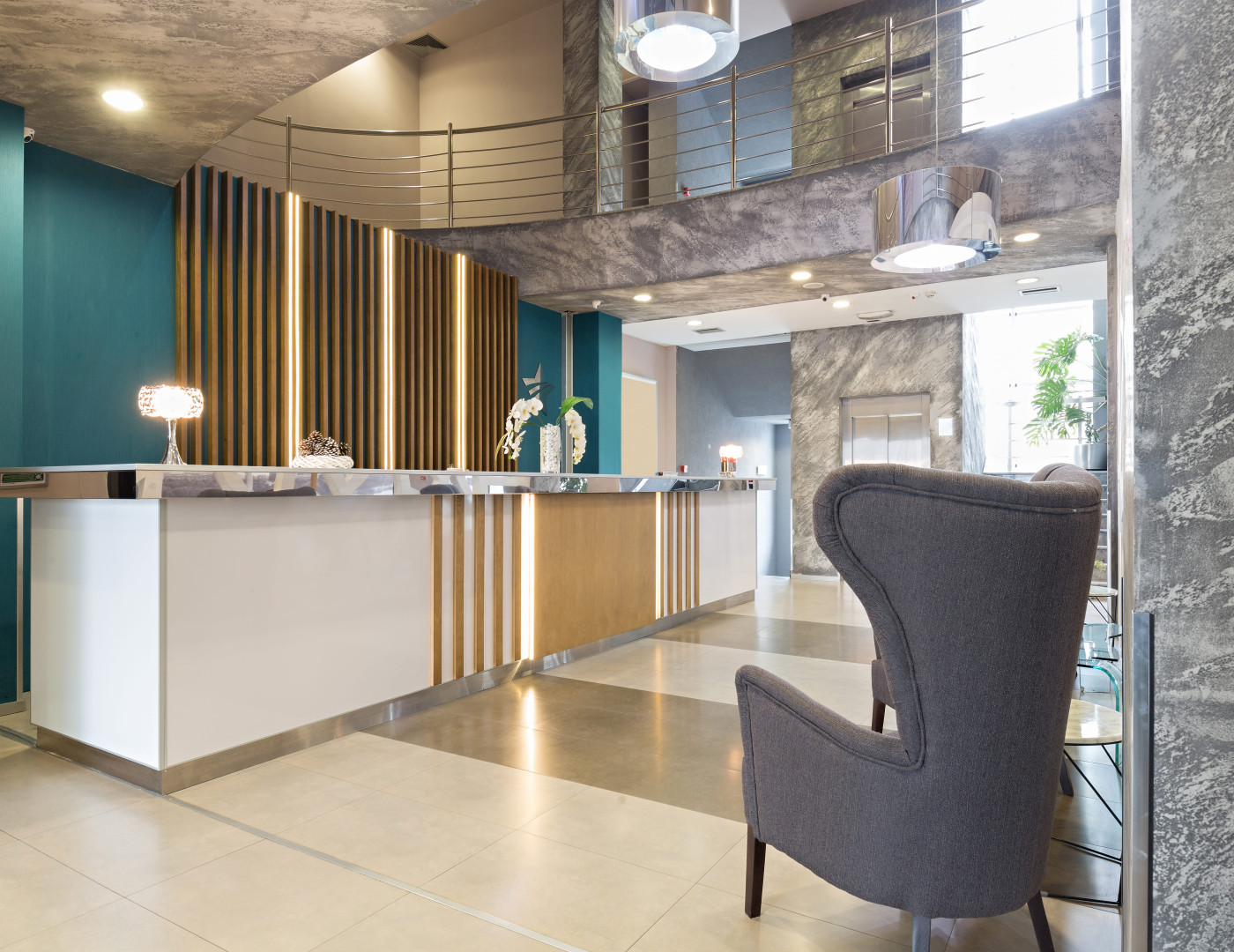 Стойка ресепшн Перкаль — фото № 1